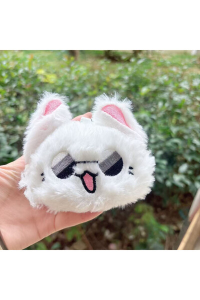 Choice1 bilibili White Anime Keychain Geto Suguru and Satoru Gojo Plush Cospl...