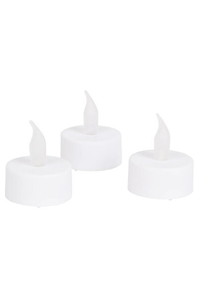 Evendi Set lumanari LED, Alb