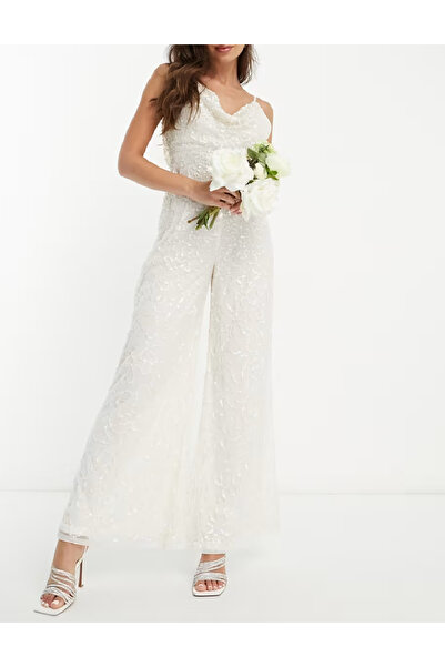 Evendi Jumpsuit, Ecru