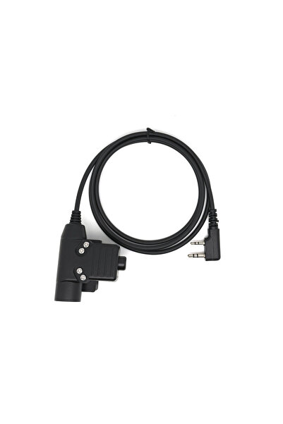 Choice سماعة رأس تكتيكية Baofeng U94 PTT مع زر لأجهزة الراديو Baofeng UV-5R U...
