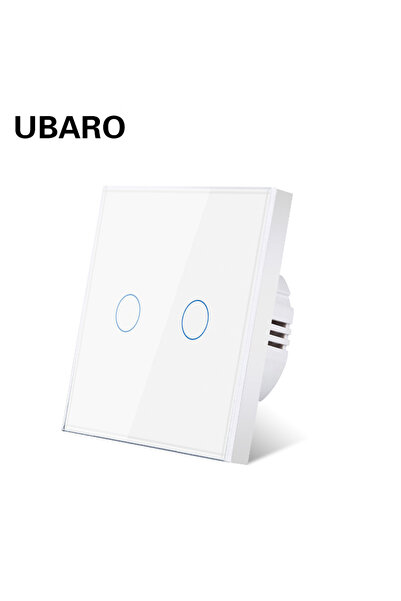 choice2 EU Touch Switch ZS-WW02Y UBARO Eu Wall Touch Switch Luxury Glass Pane...