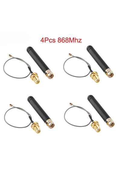choice2 4PCS 868 Mhz 2/4PCS U.FL IP to SMA Connector Antenna 868MHz /915MHz f...