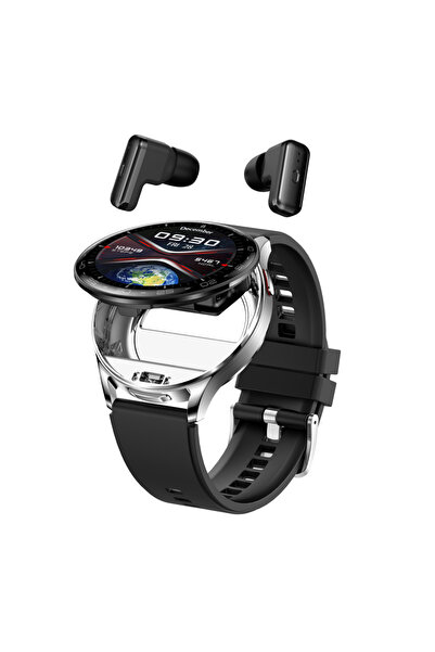 Choice1 SVBKS 2 In 1 TWS Headset Smart Watch 1.39" Men Women Sport Fitness He...