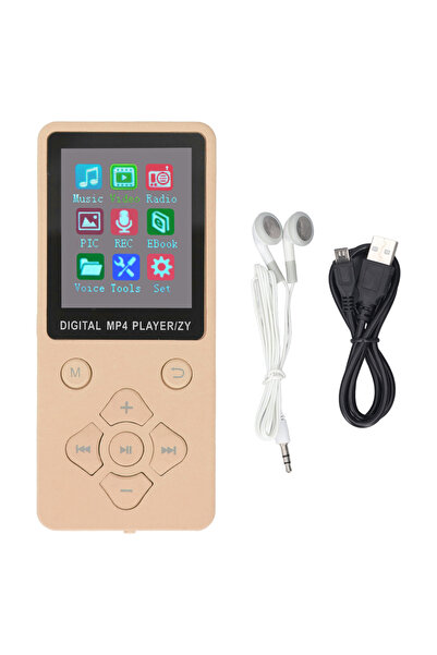 Choice1 مشغل MP3 MP4 وردي اللون مع بلوتوث 5.0، شاشة ملونة رفيعة جدًا مقاس 1.8...