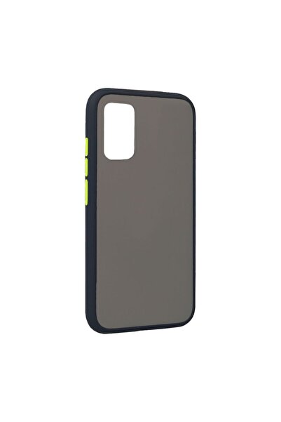 OEM Θήκη Color Button Bumper Samsung Galaxy A71 Μπλε Σκούρο