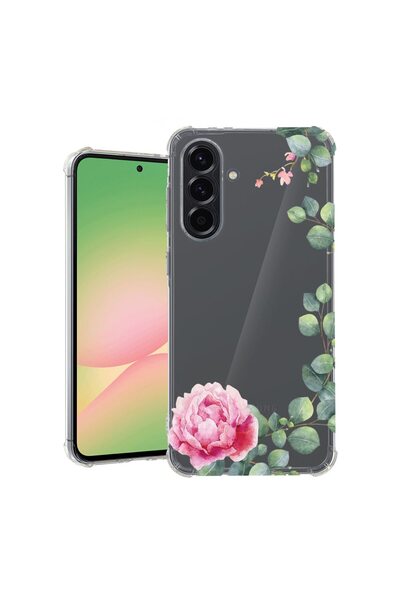 bestcase Противоударен калъф, съвместим със Samsung Galaxy A37 5G, Флорален -...