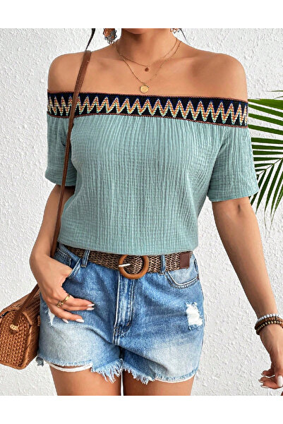Evendi Blouse, Blue