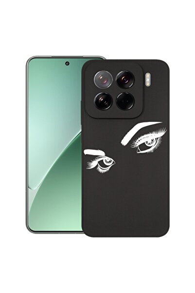 bestcase Husă pentru Xiaomi 15 Pro, Silicon subțire premium de 1.2MM, Ochi de...