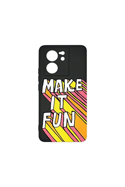 bestcase Θήκη από υγρή σιλικόνη Premium, Συμβατή με Xiaomi 13T 5G, Make It Fu...