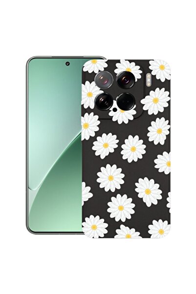 bestcase ¬Æ Husa pentru Xiaomi 15, Happy Flowers Daisy, Slim Silicon 0.8MM, A...