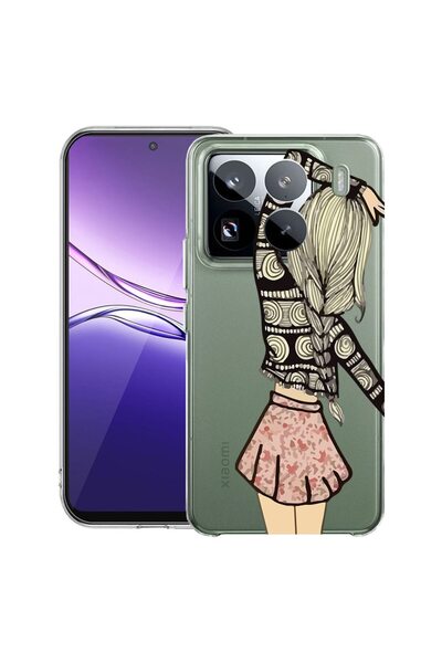 bestcase Διαφανής Λεπτή Θήκη Σιλικόνης Συμβατή με Xiaomi 15, Girl Friend, 209...