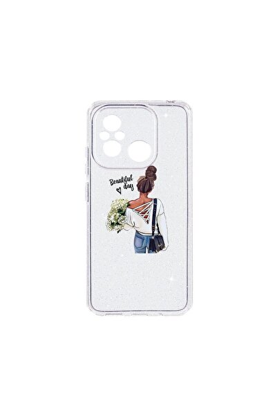 bestcase Husa BestCase¬Æ Crystal Glitter 2MM, Compatibila Cu Xiaomi Redmi 12C...