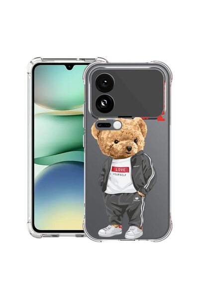 bestcase Противоударен калъф, съвместим с Xiaomi 17 Pro, с дизайн Stay Positi...