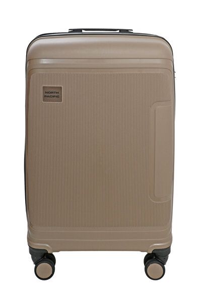 Luxin NORTH PACIFIC KABİN BOY PP VALİZ COVER SEDEFLİ BEJ