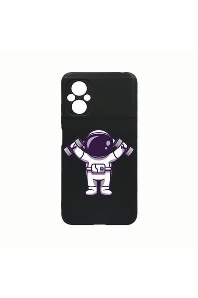 bestcase Husa Silicon, Compatibila Cu Xiaomi Poco M5, Astronaut Gym, Rezisten...