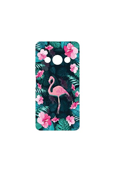 bestcase Тънък силиконов калъф 0.8ММ, съвместим с Xiaomi Redmi A3, Фламинго, ...