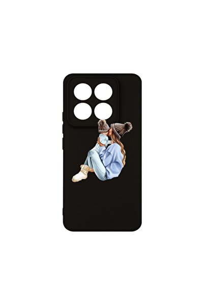 bestcase Θήκη για Xiaomi 14T Pro, BestCase® Λεπτή Σιλικόνη 0.8MM, Κορίτσι-Μαμ...