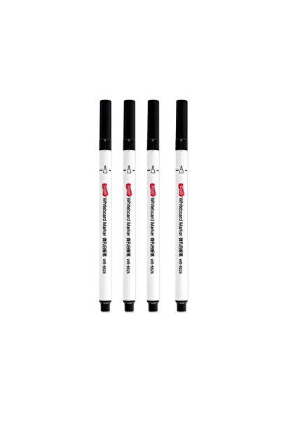 Choice4 4 black 4/12pcs 0.5mm Magnetic Dry Erase Markers Whiteboard Marker Pe...
