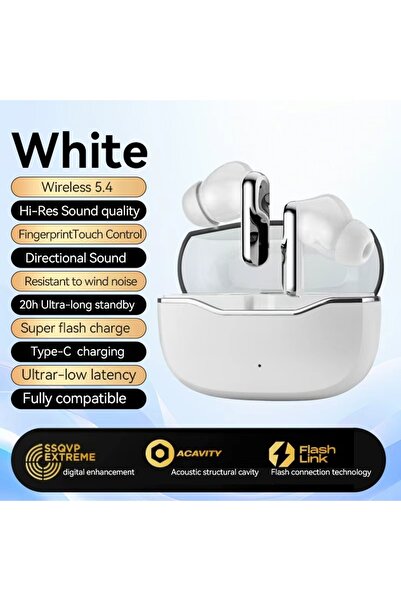 Choice WHITE Earbuds TWS Wireless Bluetooth Earphone Touch Control Headphone ...