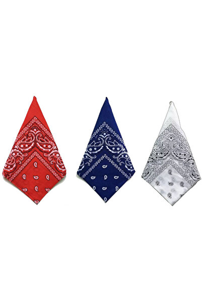 Choice23 Mix-3pcs 1/3Pcs Fashion Hip Hop 100% Cotton Bandana Square Scarf 55c...