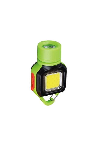 Choice مصباح يدوي LED صغير قابل لإعادة الشحن عبر USB، مصباح جيب مع سلسلة مفاتيح