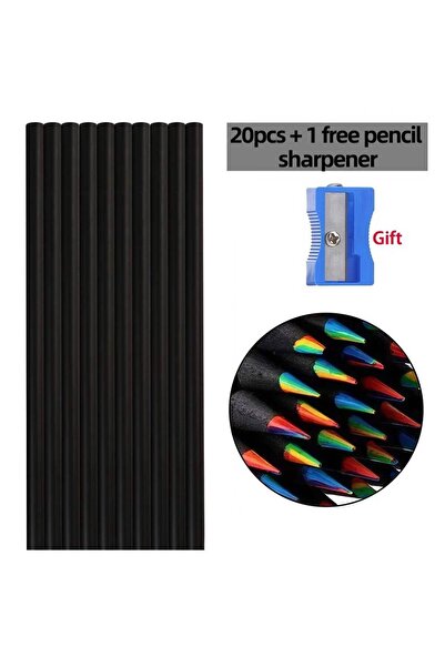 choice2 20pcs 5-30pcs 7-Colored Gradient Rainbow Pencils Jumbo-Colored Pencil...
