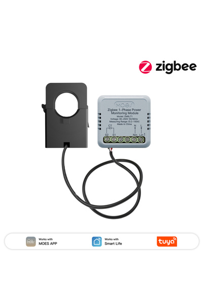 Choice MOES Electric Energy Moni MOES Tuya Zigbee Smart 1-Phase Energy Power ...