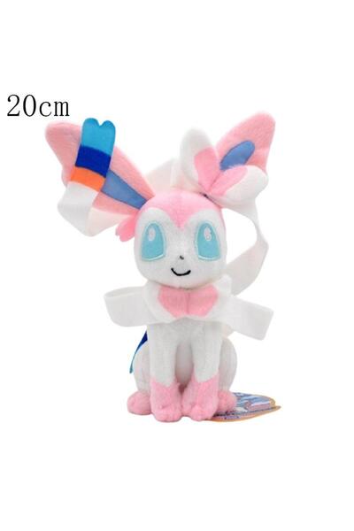 Choice1 20cm sitSylveon Pokemon Sylveon Plush Anime Cartoon Collectible Figur...
