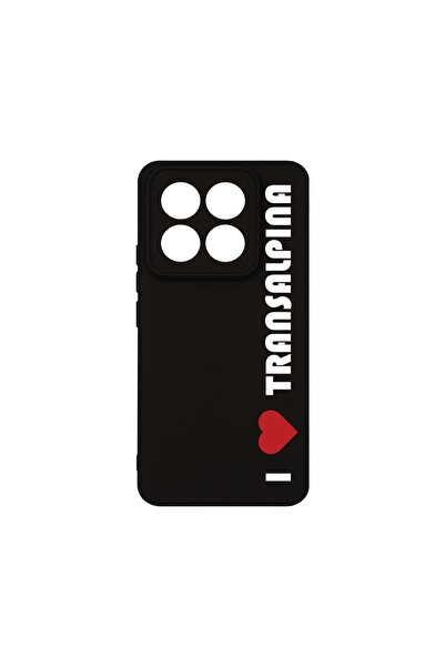 bestcase Θήκη για Xiaomi 14T Pro, BestCase® Λεπτή Σιλικόνη 0.8MM, Αγαπώ την T...
