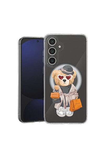 bestcase Husă pentru Samsung Galaxy A56 cu design Teddy Bear Shopping, Mag An...