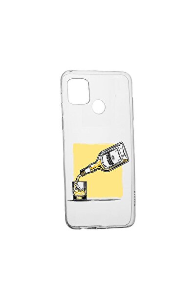 bestcase Силиконов калъф, съвместим с Xiaomi Redmi 10A, цвят Уиски, Устойчив ...