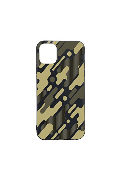 bestcase Husa Silicon, Compatibila cu Xiaomi Redmi 10C, Green Camouflage, rez...