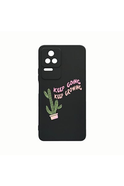 bestcase Husa Silicon, Compatibila Cu Xiaomi Poco M5s, Keep Growing, Cactus, ...