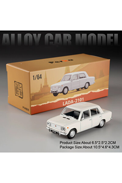Choice نموذج سيارة LADA2101 البيضاء بمقياس 1:64 من سلسلة Mini، نموذج سيارة GA...