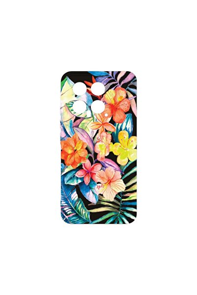 bestcase Premium Silicone Case, Compatible with Xiaomi 14, Topical Flowers, S...