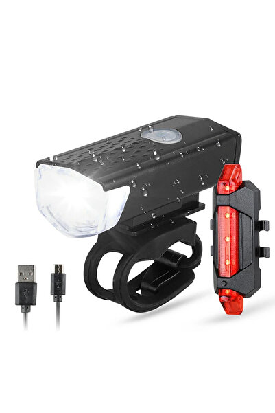Choice BUCKLOS Front and Rear Light Bike Lights Set LED Front and Rear Lights...