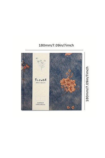 Choice 18cmX18cm sketchbook 160 Pages 7*7 Inch Sketchbook Art Retro Silk Note...