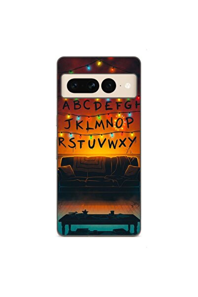 OEM Case compatible with Google Pixel 7 Pro Silicon Gel Tpu Model Stranger Th...