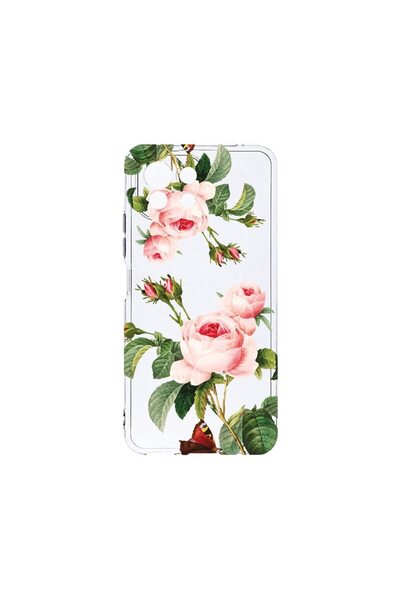 bestcase Прозрачен силиконов калъф 2ММ, съвместим с Xiaomi Mi 11 Lite, розов,...