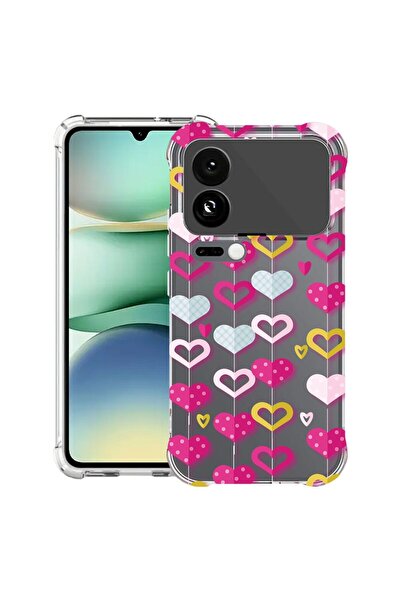 bestcase Husă Antișoc Compatibilă cu Xiaomi 17 Pro, cu Design Lovely Hearts, ...