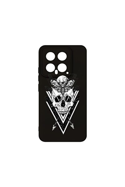 bestcase Husa BestCase¬Æ Premium Silicon, Compatibila Cu Xiaomi 14, Skull, SL...