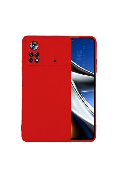 Sonique Θήκη Σιλικόνης My Colors Xiaomi Poco X4 Pro 5G Κόκκινο