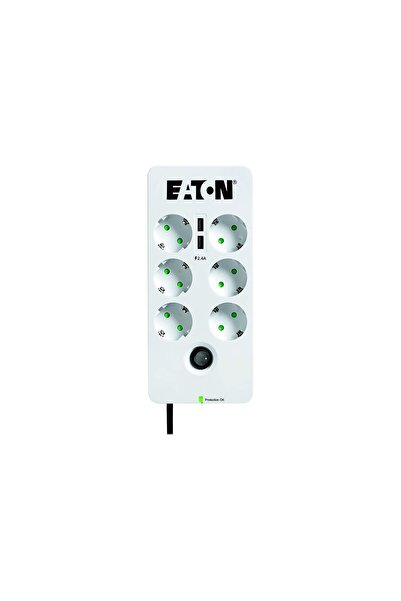 Eaton Cutie de protecție 6 USB Tel@ Din - Protector la supratensiune - AC 220...