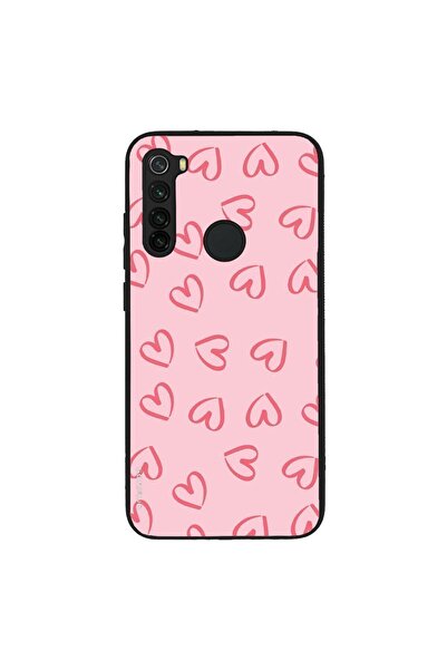 Sonique Θήκη Heart Series για Xiaomi Redmi Note 8 / Redmi Note 8 2021 Ροζ