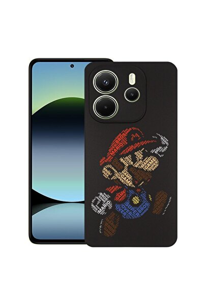 bestcase ¬Æ Husa pentru Xiaomi Redmi Note 14, Calligraphy Super Maria, Slim S...