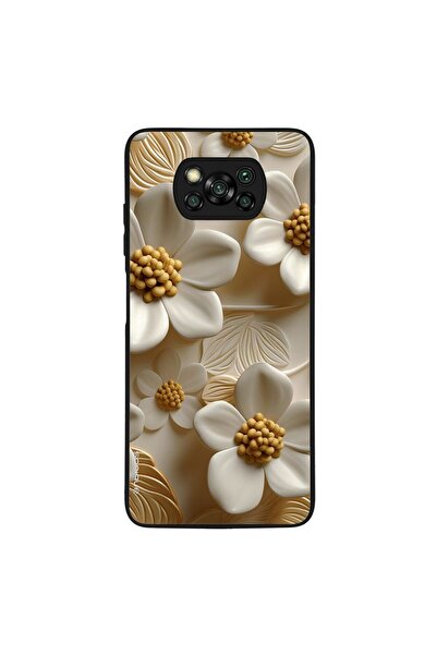 Sonique Θήκη 3D Flower Series για Xiaomi Poco X3 NFC / Poco X3 Pro Λευκό