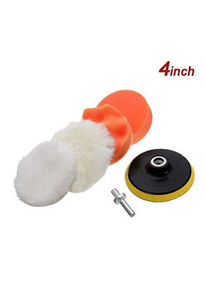 Choice 100MM Set B Universal Car Polish Pad 3/4inch For M10/M14 Soft Wool Mac...