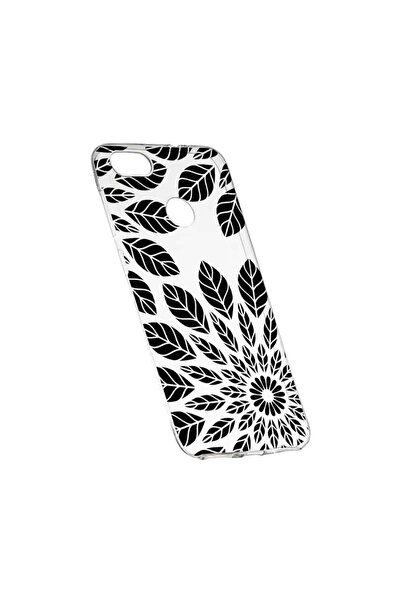 bestcase Husa Silicon, Transparent, Slim, Black Flower, Xiaomi Redmi Note 5A ...