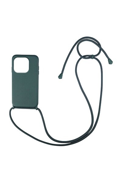 Sonique Θήκη Σιλικόνης με Κορδόνι CarryHang Xiaomi Redmi 12C Πράσινο Σκούρο