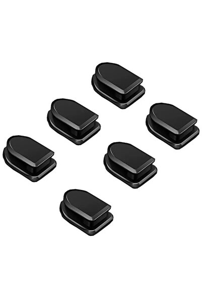 Choice Black 6Pcs New Car Hooks Organizer Storage for USB Cable Headphone Key...